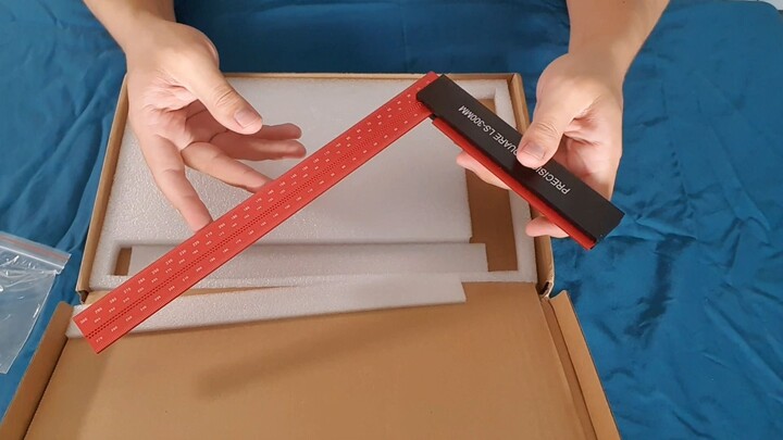 Esquadro VEIKO 300mm da Banggood | VEIKO Signature Precision Square - Banggood.com