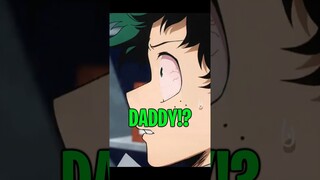 “DADDY!?”😭 | My Hero Academia Abridged Movie #shorts