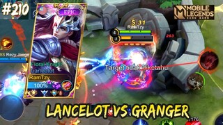 LANCELOT MODE FAST HAND 🔥🔥🔥 | LANCELOT GAMEPLAY #210 | MOBILE LEGENDS BANG BANG