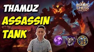 THAMUZ ganti role jadi ASSASSIN TANK TERKUAT DI BUMI!! | Magic Chess Bang Bang Indonesia