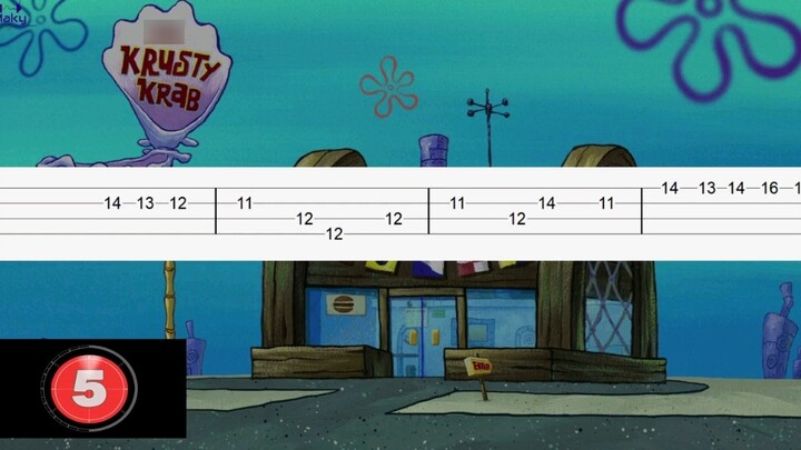 SpongeBob SquarePants [Bass Sheet]
