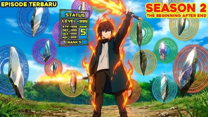RAJA TERKUAT BEREINKARNASI JADI ANAK DENGAN KEKUATAN DAN SIHIR OVERPOWER - alur