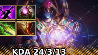 Oracle Mid Lane Ethereal Blade + Octarine ไฮไลท์ Meta ใหม่ Dota 2