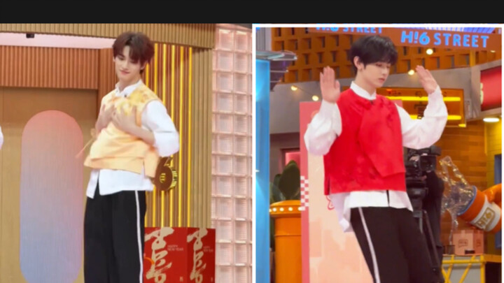 【Ding Chengxin & Zhang Hao】Improvised Dance: “Boom Boom Pow + Bara Bara Little Witch + Egg Shake + 5