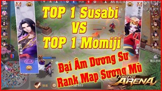🌸Onmyoji Arena: BL TOP 1 Momiji Với Lối Chơi Ks Mạng vs TOP 1 Susabi Gank Liên Tục