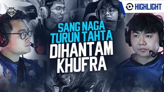 SANG NAGA TURUN TAHTA DIHANTAM KHUFRA || EVOS LEGENDS MPL ID SEASON 11 HIGHLIGHTS