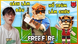 [MINI WORLD] CÁCH LÀM ĐẦU HỘP HỔ TRÙM LẮM CHIÊU FREE FIRE