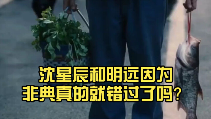 Did Shen Xingchen and Ming Yuan really miss out on each other because of SARS? The girl held firm ag