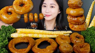 [ONHWA] Măng và xúc xích🧡Tôi tự làm đấy! Tiếng nhai ruột!🧡