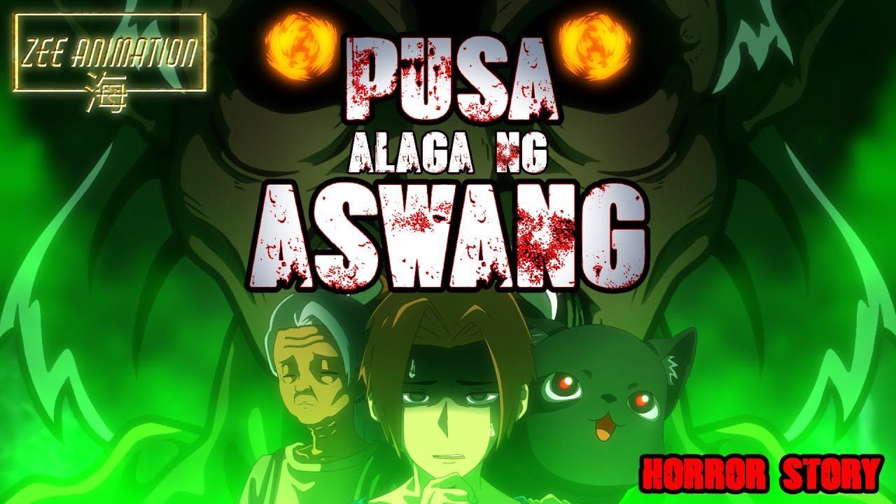 PUSA ALAGA NG ASWANG | True Story Animation | COMEDY HORROR - BiliBili