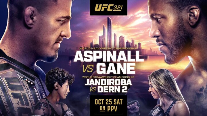UFC 321: Aspinall vs Gane (25/10/2025)