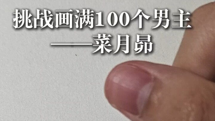 挑战画满100个男主——菜月昴