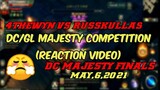MAJESTY COMPETITION FINALS (REACTION VIDEO) 4THEWYN VS RUSSKULLAS MAY 6 2021