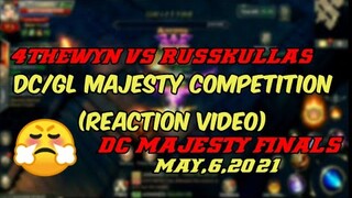 MAJESTY COMPETITION FINALS (REACTION VIDEO) 4THEWYN VS RUSSKULLAS MAY 6 2021