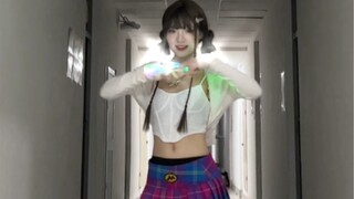 超还原的kpop社牛人的宿舍走廊的手灯射星！一起来shooting star～
