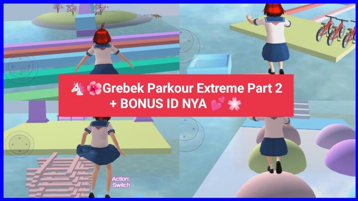 Bagi bagi ID Parkour  Sakura School Simulator Terbaru 2021 | Part 2