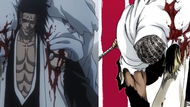 [BLEACH: Thousand Years of Blood War] Comparison between the Gotei 13 PV and the comics! Visual impa