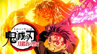 鬼灭之刃第3季！锻刀村篇第5话，下篇！炭治郎觉醒赫刀！帅炸！