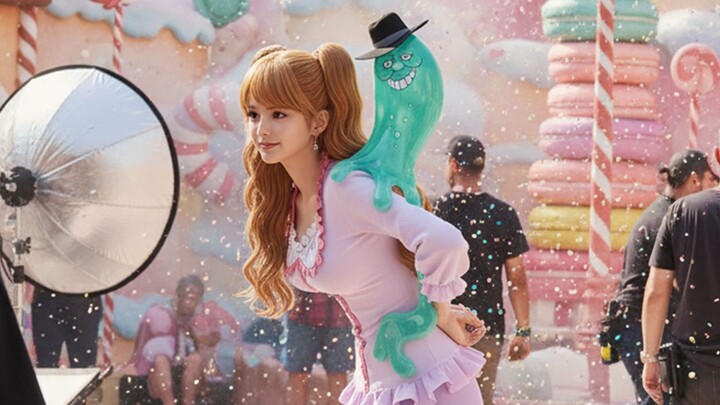 《海贼王》真人版拍摄现场：万国篇——大妈的女儿们