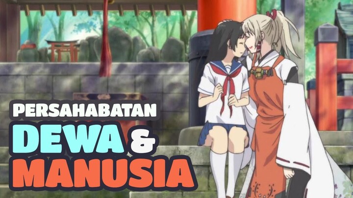 Persahabatan Dewa & Manusia - Review Anime Inari Kon Kon