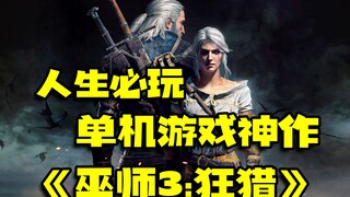 One of the must-play single-player masterpieces in life is "The Witcher 3: Wild Hunt"