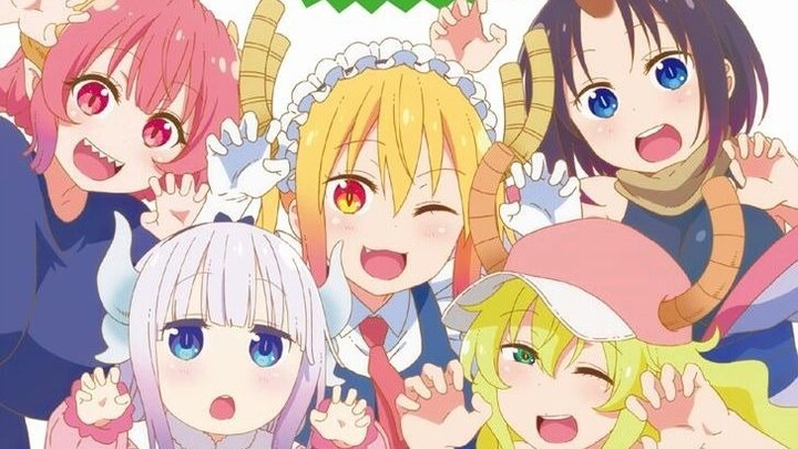 Voice actor version! Miss Kobayashi's Dragon Maid S OP 愛のシュプリームLove's Supreme