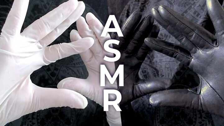 ASMR Leather vs Latex Gloves | Squeaky Gripping & Rubbing