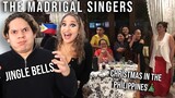 UNFAIR HOW GOOD! Latinos react to Philippines Madrigal 'Jingle Bells' after dinner