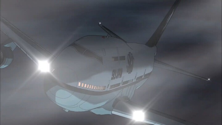 sky japan flight 865 crash landing animation