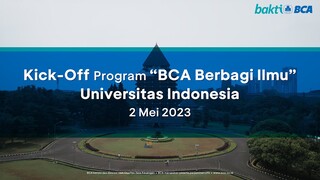 Bakti BCA | Kick Off BCA Berbagi Ilmu