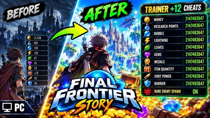 Final Frontier Story Trainer +12 Cheats | PC Trainer