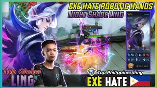 Exe. Hate Robotic Hands Nigh Shade Ling ft. Selena Ch4knu | Top Philippines Ling -