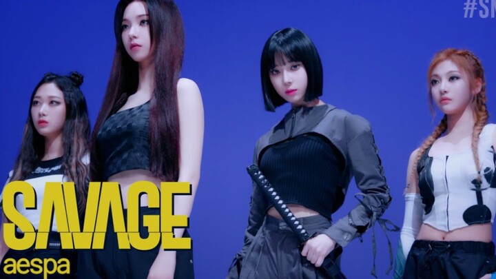 aespa's new song "Savage" SM official dance version released for the first time