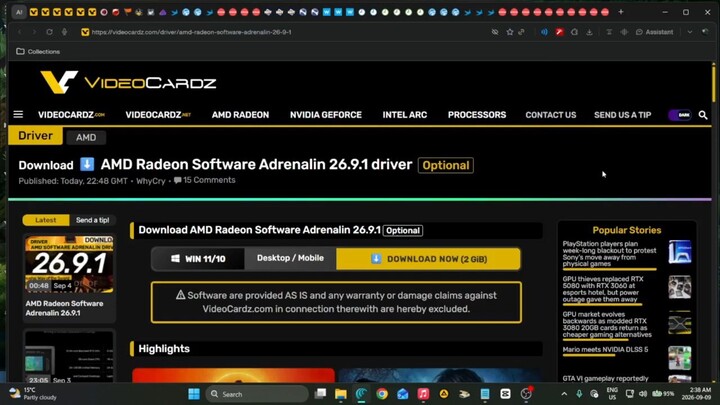 NVIDIA/AMD/INTEL NEWS
