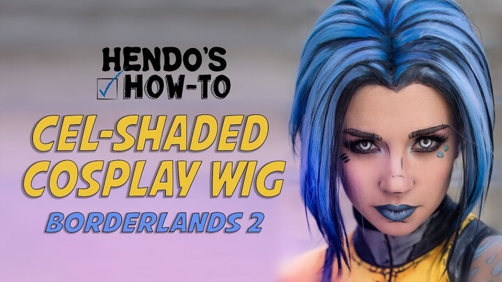 How-To: Cel-Shaded Wig (Borderlands 2 Maya Cosplay)