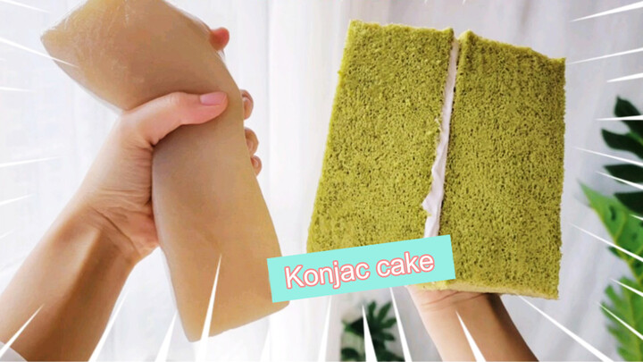 Making Cakes with Konjak!