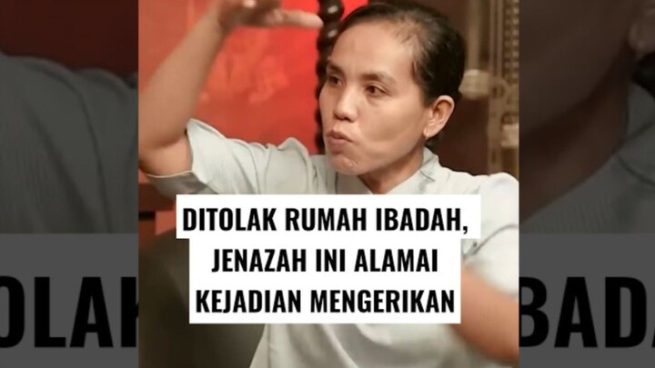 Ditolak Rumah Ibadah, Jenazah Ini Alami Kejadian Mengerikan#viralvideo #misteri #horror