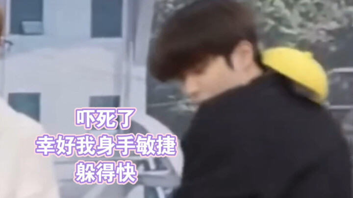 Zheng was almost scared to death.