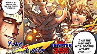 Black Clover CHAPTER 355, Yuno vs Lucius, Yuno's Secret on his Arm, The Prince of Star