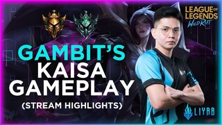 Wild Rift: Kai'Sa in Platinum Pro Play | Gambit | Liyab Esports