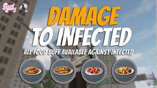 ALL Damage to Infected Increases | 29 Food Buffs - LifeAfter