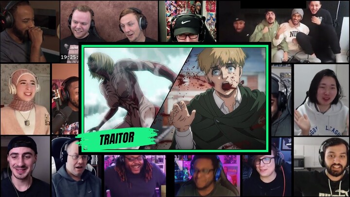 Traitor || Attack On Titan S4 (Part 2)  Ep26 || Reaction Mashup