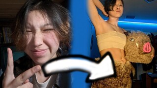 Gender-bend Inosuke Cosplay | vlog/tutorial