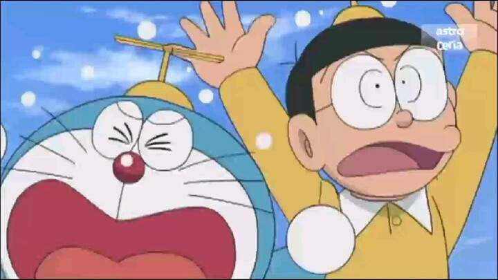 Doraemon Bahasa Melayu - Kerja Sampingan Orang Salji Malay Dub