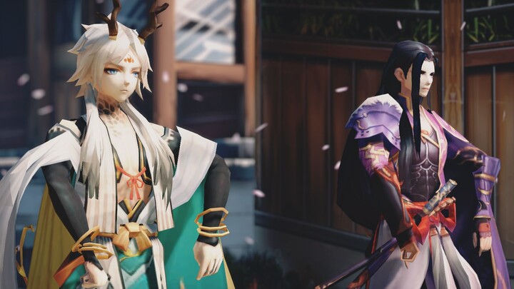 [Onmyoji MMD] You and I are destined to be together. Our fates are intertwined.