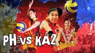PHILIPPINES vs KAZAKHSTAN (PART 1) | JIAMAZING | VOLLEYBALL