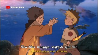 Naruto stress Hiruzen korupsi uang Minato