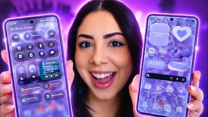 Ative o Liquid Glass no seu Samsung!