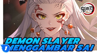 Menggambar Demon Slayer | SAI_1