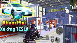 [PUBG Mobile] Khám Phá Xưởng Độ XE TESLA | Xe TESLA Quá Bá Đạo Khi Săn Người